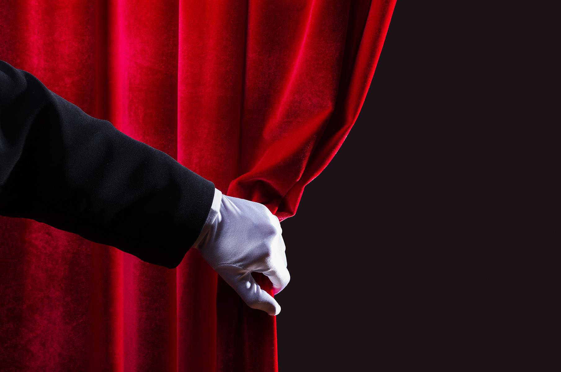 Behind the curtains Behind the curtains